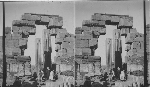 Sacred Lotus and Papyrus Columns, Temple of Karnak, Egypt