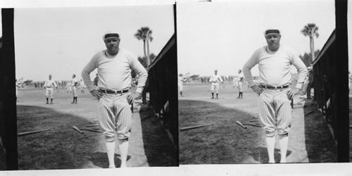 Babe Ruth, King of Swat at St. Petersburg, Fla