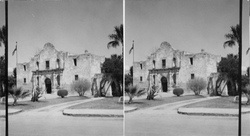 The Alamo, Built 1718. San Antonio, Texas