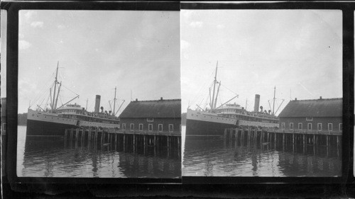 C.P.R. Steamer Princess Louise at Alert Bay, B.C