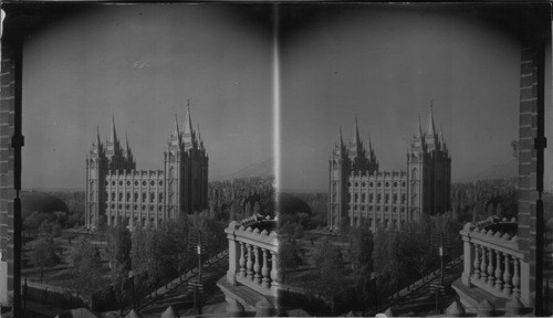 Mormon Temple, Salt Lake City, Utah