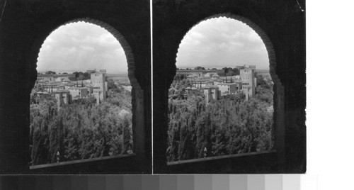 The Alhambra from the Generalife. Granada, Spain