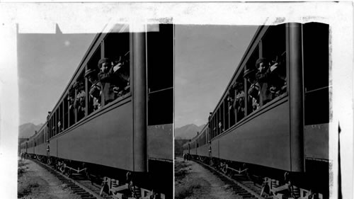 Canadian Railway Locomotive - British Columbia, Canada