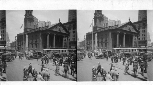 Exterior of St. Paul's Church, Broadway, New York, N.Y