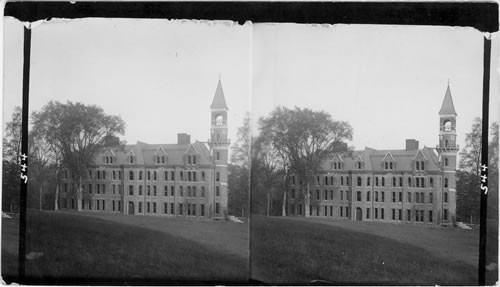 Eaton Hall from the Hill above. Hamilton, N.Y