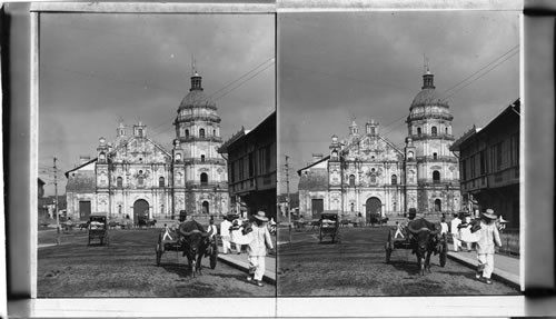 Binondo Street and Church. Manila, More Or Less Suitable For U S Set - Not For Philippines - Baker