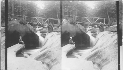 Basin Cascade, White Mountains. N. H