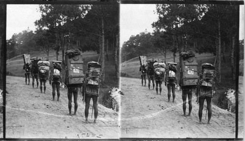 Group of Igarrote Packers. Philippines