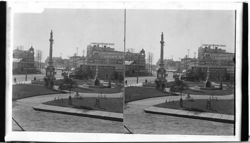 Main Street, looking south from City Hall Square, Winnipeg - Manitoba, Canada