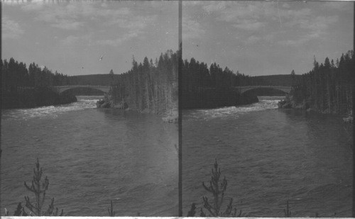 Chittenden Bridge, With Bridge, Yellowstone