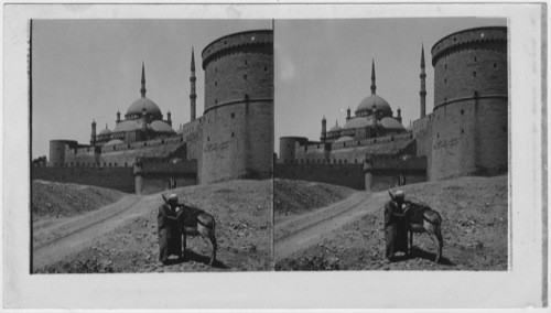 The magnificent Domes and Minarets of Mosque Mohammed Ali Pasha Cairo