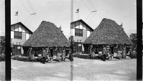 The South Sea Islanders, Midway Plaisance [rural], Columbian Exposition