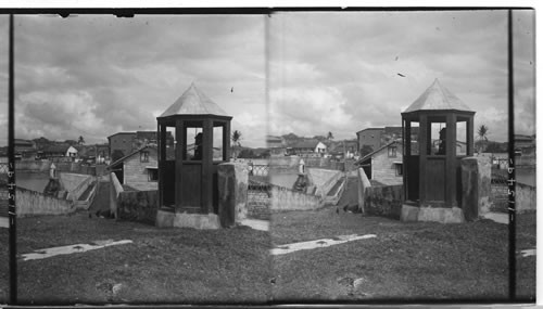 Prison walks and watch tower, Panama