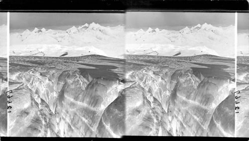 Crevasse in Glacier. Oregon(?)