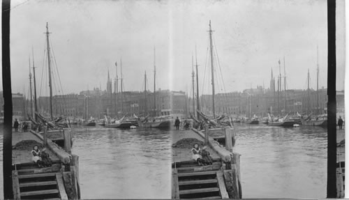 Market Ship, St. John where the U.E. Loyalists landed May 16, 1783. New Brunswick. Canada