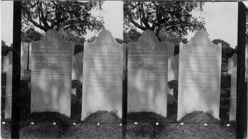 Graves of Alexander Mack Sr. & Family, Germantown, Pa