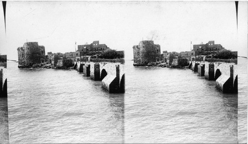 Ancient citadel at Sidon, Syria