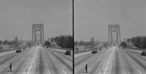 George Washington Bridge Across the Hudson