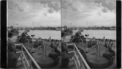 Enchanted Isle and Panorama of Fair Grounds and Lagoon, Chicago Exposition