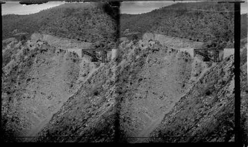 Bridge and Barranca in the Los Cumbies, Mexico