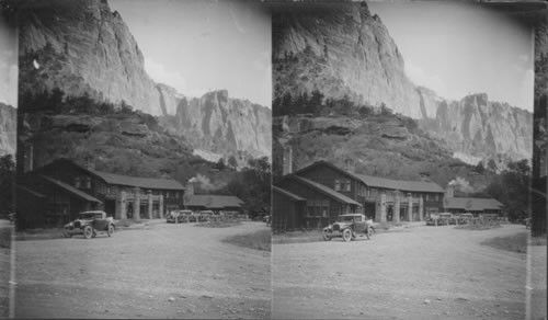 Zion Lodge, Exterior. Utah