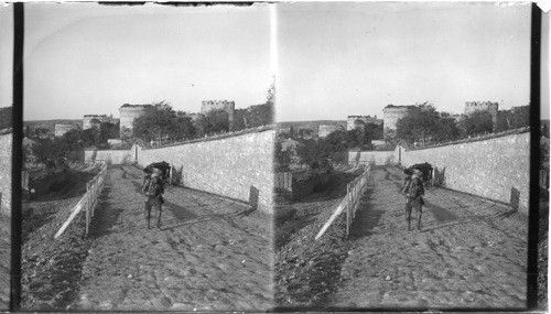 Constantinople - Along the City Wall