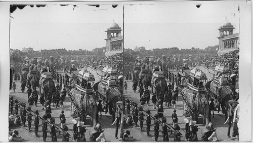 Durbar Procession, Delhi, India