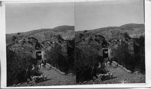 Roman Gateway to Banias - The Ceaserea Phillipi of our Saviors Day. Palestine