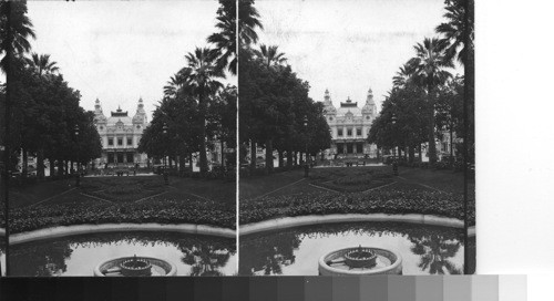 The casino at Monte Carlo, the world's famous gambling resort