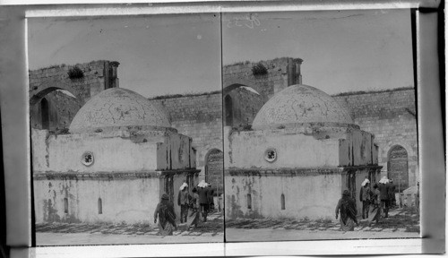 Tomb of John, the Baptist. Palestine. Samaria