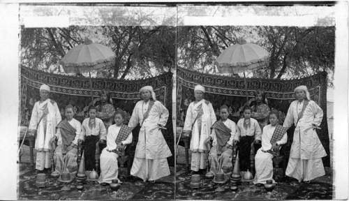 Shan state Personages - Durbar. Delhi. India