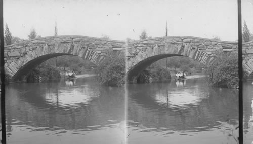 Bridge Near 59th Street. Central Park. N.Y