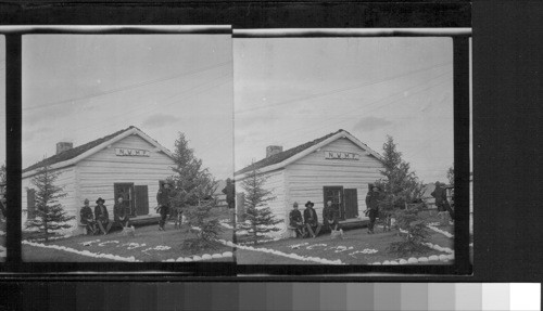 N.W.M.P. Headquarters at Calgary Stampede. Alta