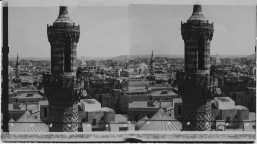 Minaret with Muezzin, Cairo