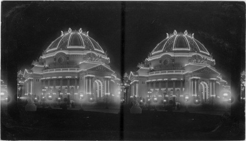 The Ethnology Building at Night, Pan-American Exposition