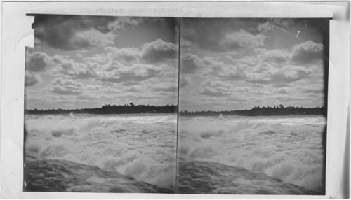 Rapids from Three Sister Islands, Niagara Falls, N.Y