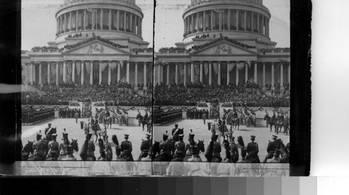 Roosevelt taking the Oath of Office, 1905