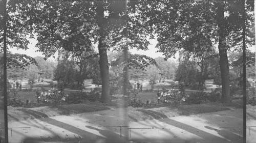 Fountain in Public Gardens, Halifax, Canada