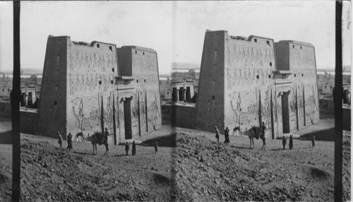 The Great Temple of Horus at Edfu, Egypt