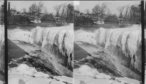 Passaic Falls From Fort Bridge, Paterson, N.J