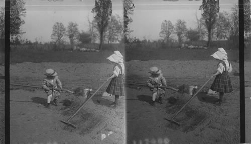 Farmwork takes a lot of muscle but there's nothing like it for the appetite. Summit, N.J