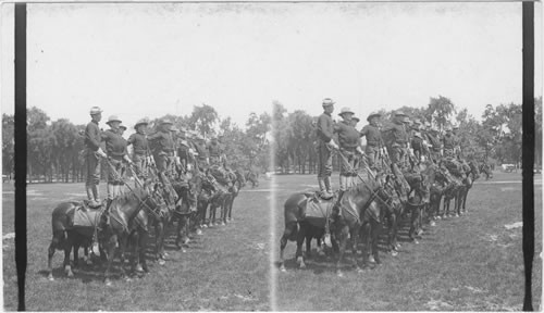 Cavalry Drill at West Point. N. Y