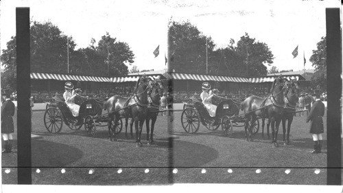 Reginald Vanderbilt, the young millionaire and is fiancé, Great Horse Show, Newport R.I