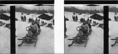 The Mt. Van Hoevenberg Olympic Bobsled Run, Lake Placid, N.Y