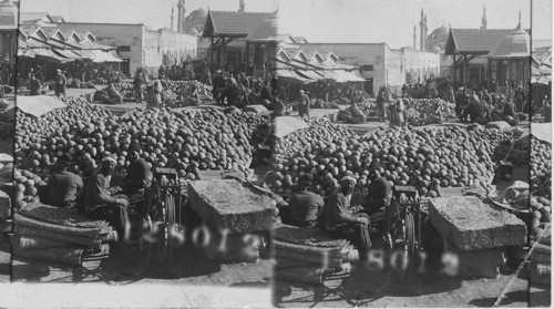 Market Day at Iconium. Bibical Asia Minor [Konya, Turkey]