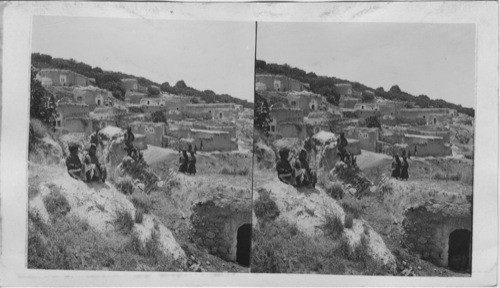 Ancient Town of Endor on Slopes of Hill of Morah Palestine