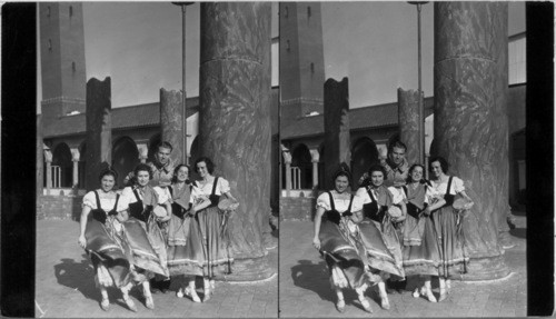 Dancing Girls, Italian Village