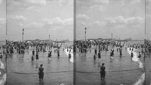 In the Briny Surf, Coney Island, N.Y
