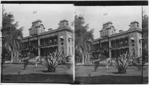 Government Palace. Honolulu, Hawaii