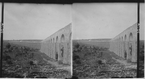 Tunis. Old Roman Aqueduct. Tunis